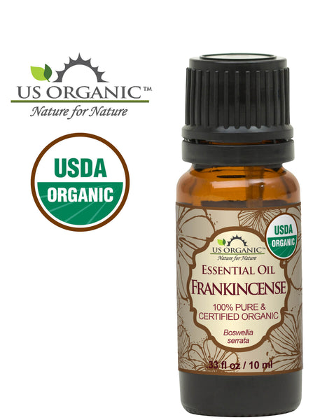 Premium Organic Frankincense Essential Oil, USDA organic, certified, and  all natural oil. Comes in a convenient glass bottle with Euro dropper cap.  – Healing Solutions