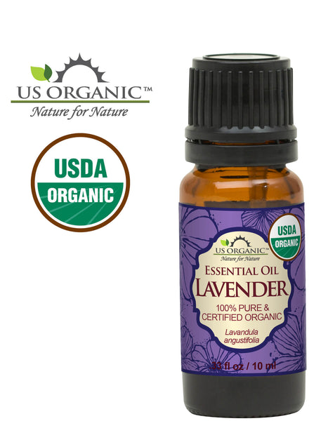 USDA-Certified Organic Lavender Mist - Organic Pure Oil