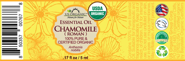 100% Pure and Natural Organic Roman Chamomile Essential Oil – SULU