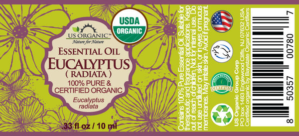  Organic Essential Oil - Eucalyptus Radie by Puressentiel for  Unisex - 0.3 oz Oil : Health & Household