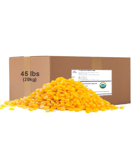 Yellow Beeswax Pellets, 100% Pure Organic, Great Smell, Cosmetic