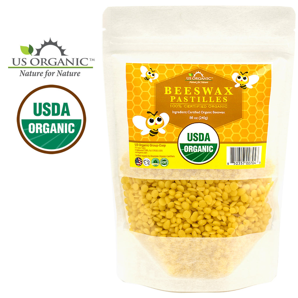 USDA Certified Organic Beeswax for DIY – US Organic