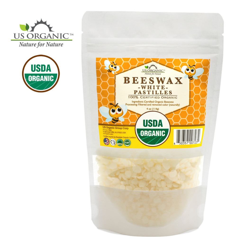 All Natural Beeswax, Made in USA (5 lb)