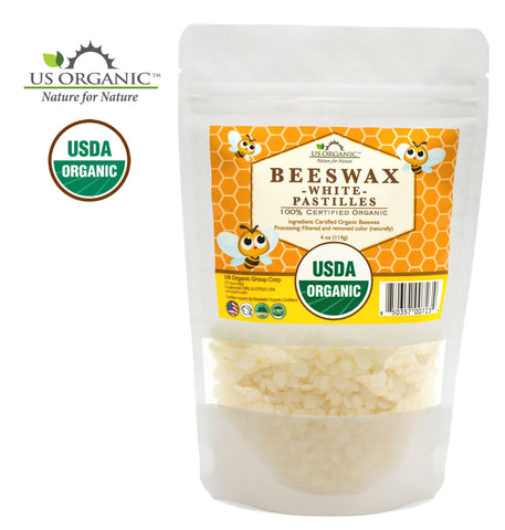Organic Beeswax Pellets 1LB, USDA Certified Pure for Oman
